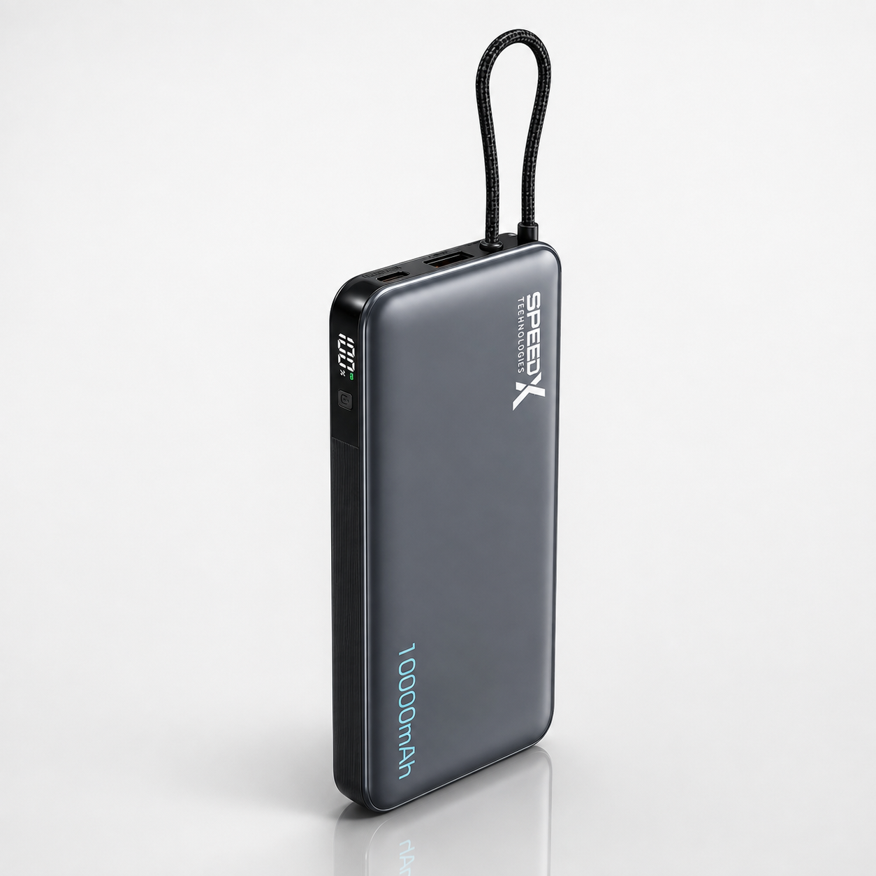 SpeedX SP-S185 — 10000mAh Power Bank, 22.5W Fast Charging