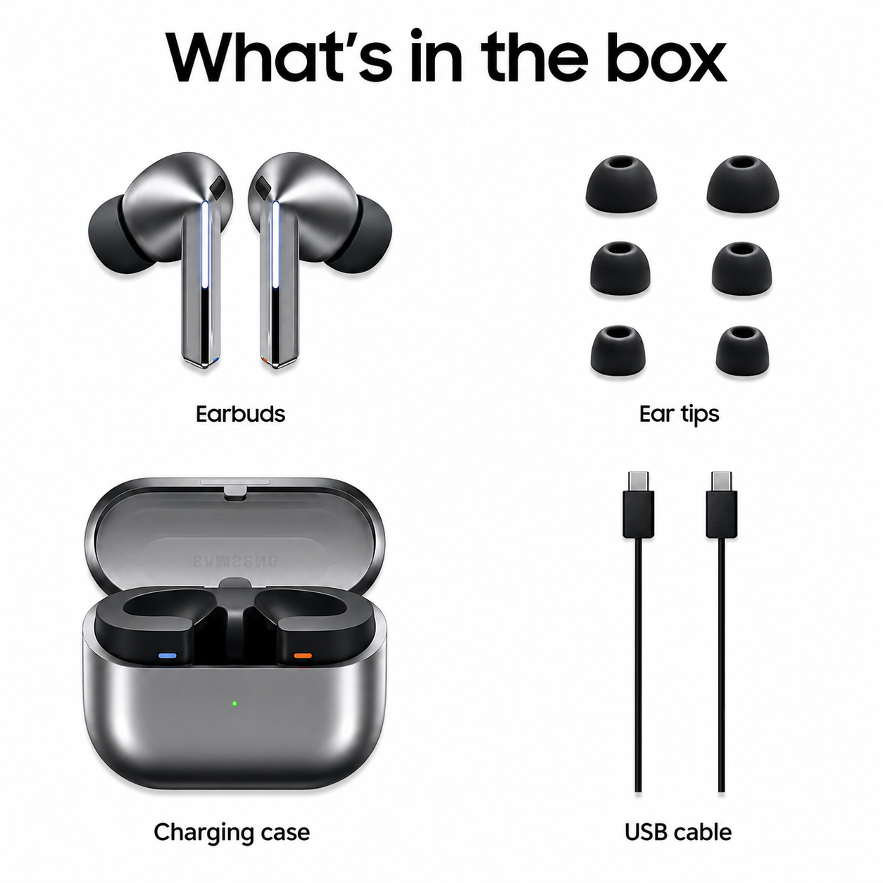 Samsung Galaxy Buds3 Pro R630 Wireless Charging Earbuds | ANC
