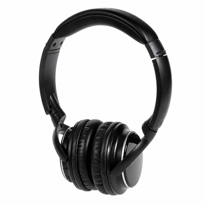 NIA Q1 Bluetooth Wireless Headphones with Microphone – Black