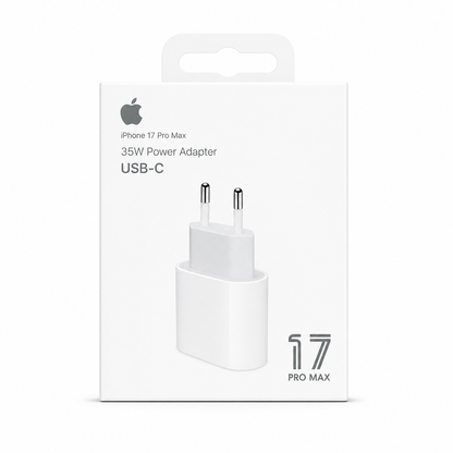 35W USB-C Fast Charger — iPhone 17 Pro Max