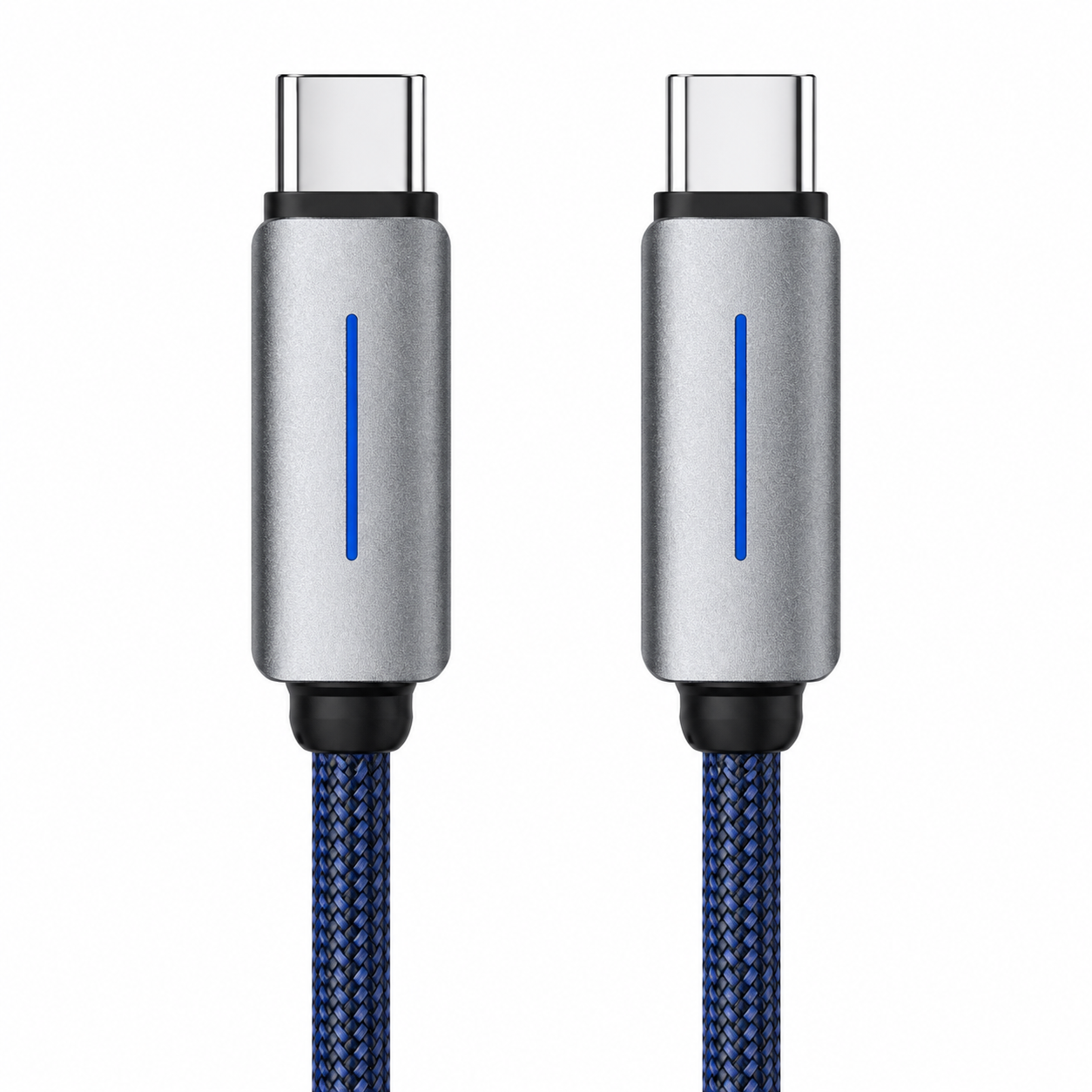 Logilink Type C To Type C Nylon Fast Charging Data Cable (1 Year Warranty) Black