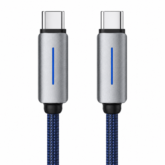 Logilink Type C To Type C Nylon Fast Charging Data Cable (1 Year Warranty) Black