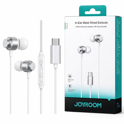 Joyroom EC06 — Wired Earbuds, Type-C